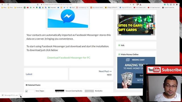 How to Install Facebook Messenger on PC Windows смотреть онлайн