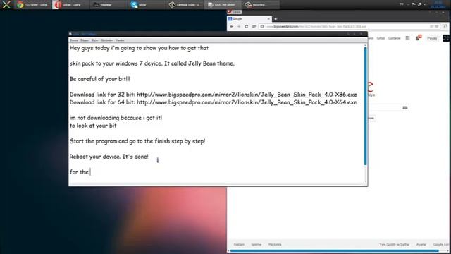 Jelly Bean Skin-pack for Windows 7 смотреть онлайн