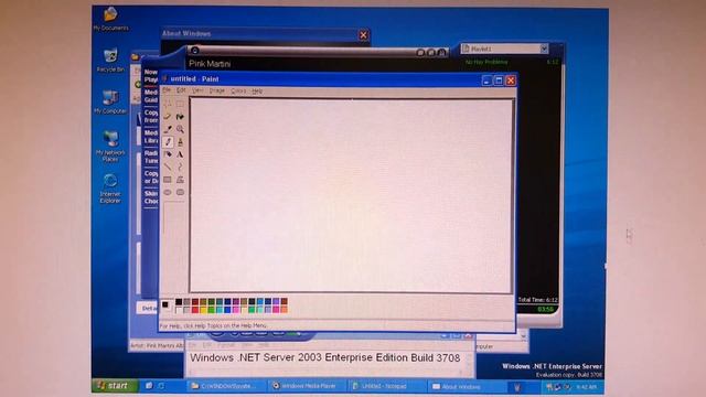Windows .NET Server 2003 Enterprise Edition 빌드 3708 смотреть онлайн
