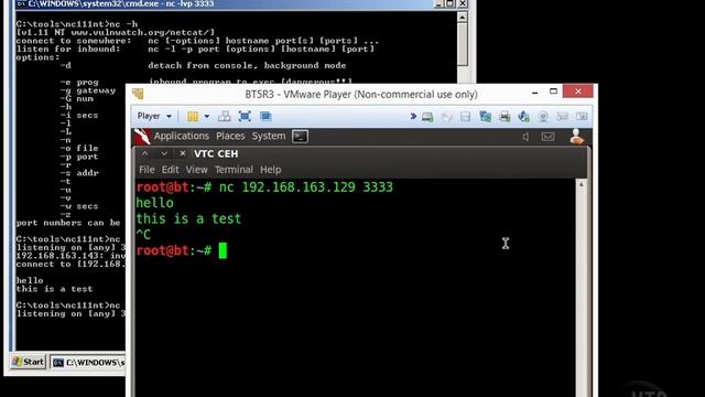 44 - Netcat Demo - Ethical Hacking смотреть онлайн