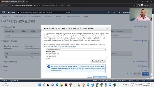 Access EC2 using SSH from windows смотреть онлайн