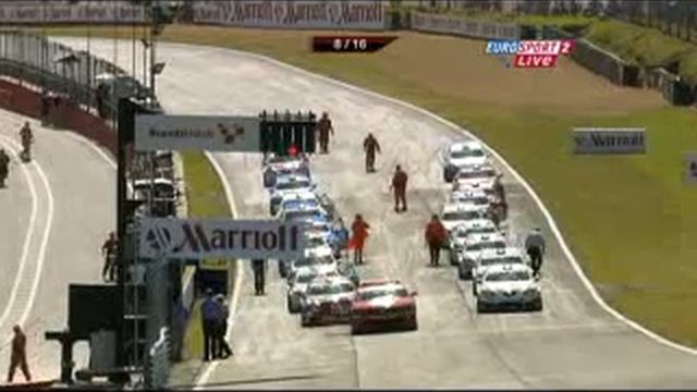 SEAT leon Eurocup 2010 - Brands Hatch final lap+crash смотреть онлайн