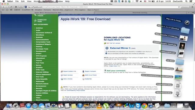 iWork '09 for free, SUPER EASY! смотреть онлайн