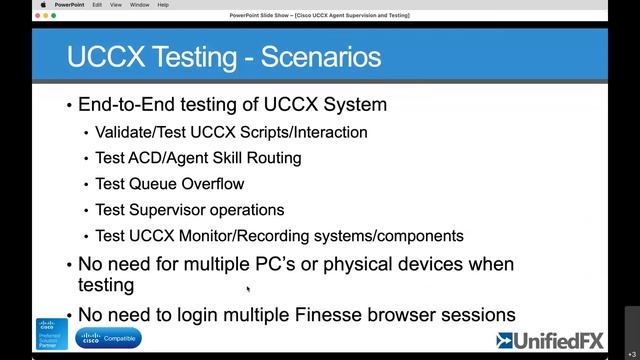 Cisco UCCX Agent Supervision and Testing смотреть онлайн