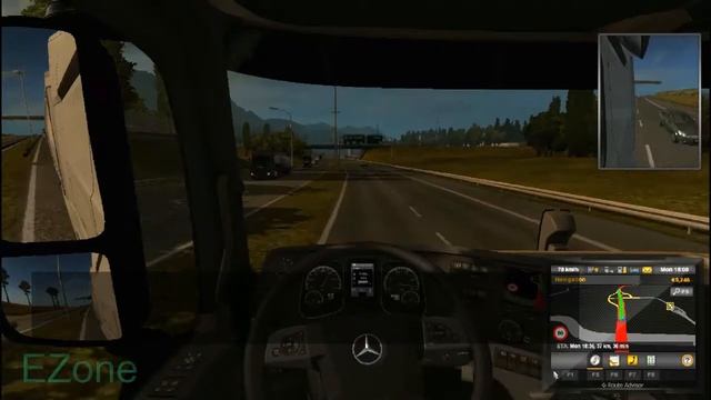 EURO TRUCK DRIVING SIMULATOR 2 HD GAMEPLAY смотреть онлайн