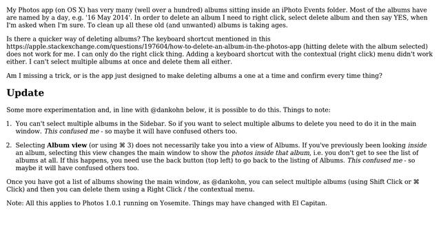 Apple: How to quickly delete multiple albums in Photos app (OS X)? (2 Solutions!!) смотреть онлайн