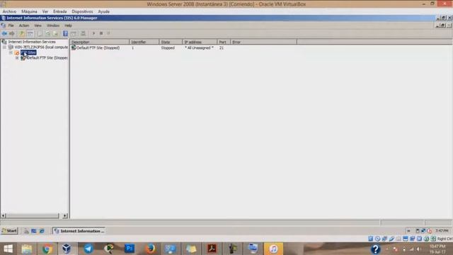 CREAR UN SERVIDOR FTP Windows Server 2008 смотреть онлайн
