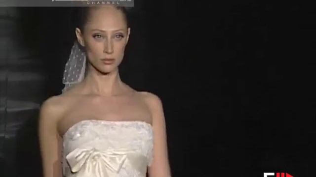 "Elie Saab" Spring Summer 2008 Bridalwear Barcelona by FashionChannel смотреть онлайн