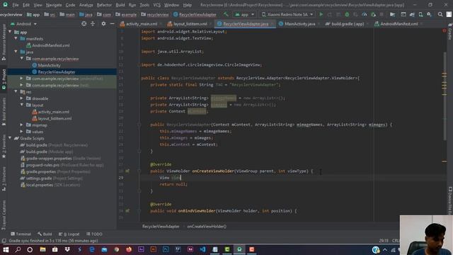 TUTORIAL RECYCLEVIEW DAN SWIPE REFRESH PADA ANDROID STUDIO смотреть онлайн
