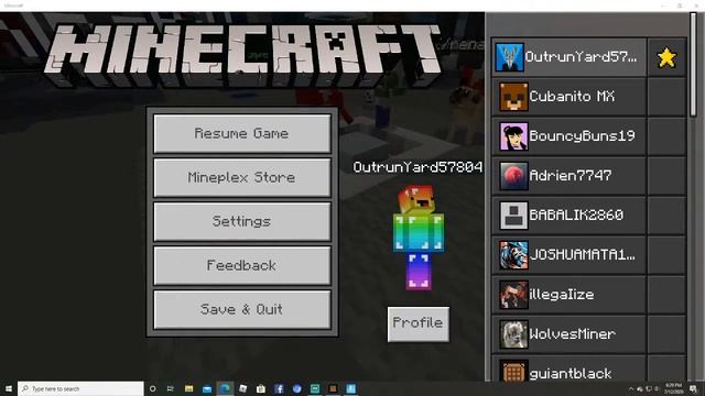 MINECRAFT WINDOWS 10. CAKE WARS/SKYWARS -RadicalG4m3r5078 смотреть онлайн
