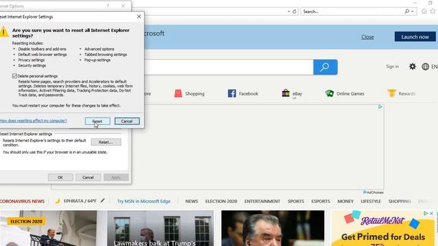How to reset Internet Explorer 11 browser смотреть онлайн