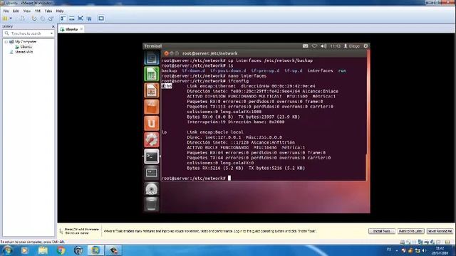 tutorial de tarjetas de red en ubuntu смотреть онлайн