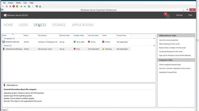 Add Windows 10 to Server 2012R2 Essentials смотреть онлайн