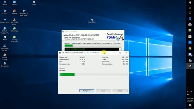 Make a Bootable PENDRIVE By YUMI Software смотреть онлайн