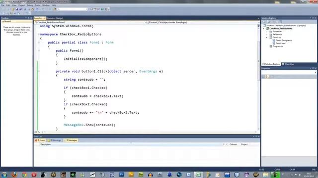 Aula 24 C# - Básico // CheckBox e RadioButton смотреть онлайн