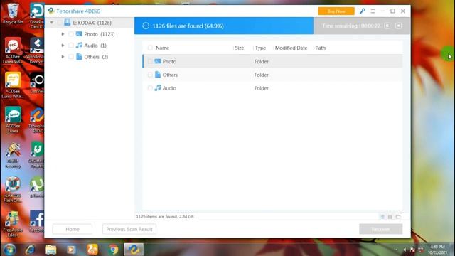 How to Recover Deleted file from SD Card Tenorshare 4DDiG tutorial смотреть онлайн
