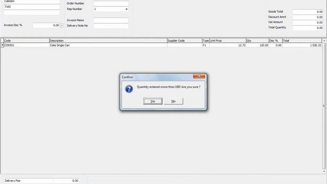 IQ POS Utilities Setup Default Settings 2 8 Warning if Sale GRV qty is great than смотреть онлайн