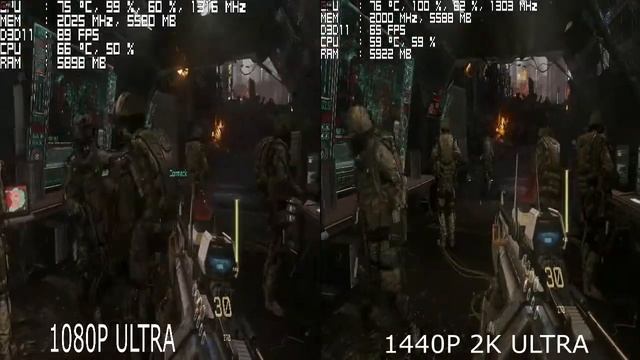 Call of Duty Advance Warfare Rx 480 FPS ULTRA SETTINGS Benchmark смотреть онлайн