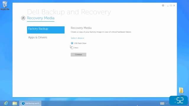 Recovery Windows 8 to DVD - Dell смотреть онлайн
