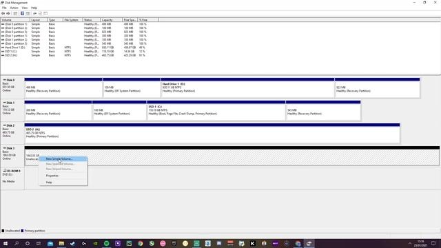 How to format a hard disk or SSD [Windows 10] смотреть онлайн