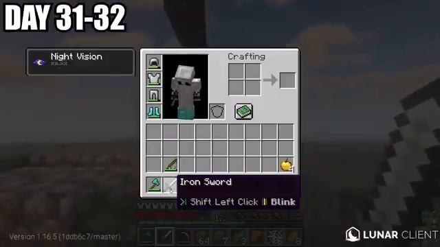 I Survived 100 Days in the Atlantic Ocean on Minecraft Here's What Happened смотреть онлайн