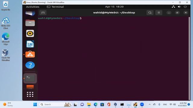 Install VirtualBox 7 and Linux Ubuntu 22. LTS On Windows 11 Host Operating System Part 2 of 2 смотреть онлайн