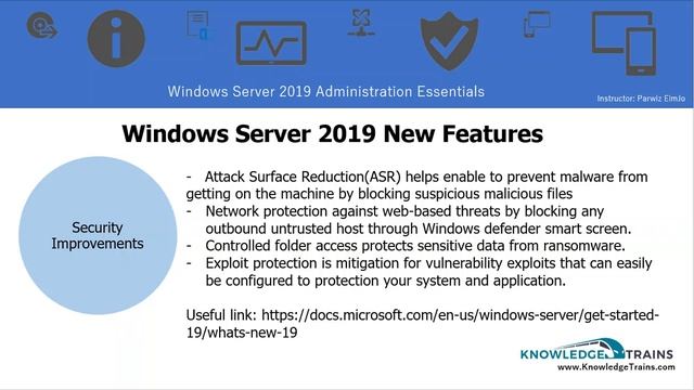Day#2 Part 4: Windows Server 2019 Administration Bootcamp Security Improvements смотреть онлайн