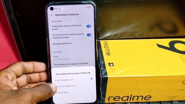 realme 9 5g battery percentage setting | how to show battery percentage in realme 9 5g смотреть онлайн