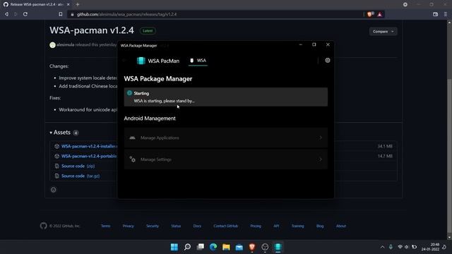 How to Install any third-party Android Apps in Windows 11 using WSA Pacman смотреть онлайн