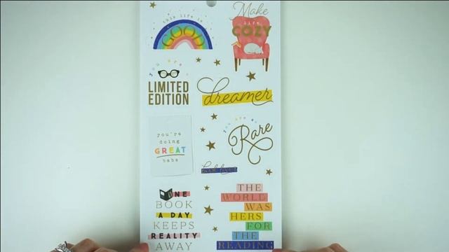 The Happy Planner Bookish Sticker Book Flip Through смотреть онлайн