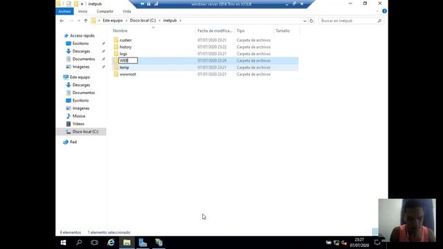 como instalar WEB IIS en windows server 2016 (josue 2019-8743) смотреть онлайн