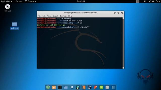 How to install Websploit FrameWork on Kali Linux 2017 2 Digital lucky смотреть онлайн