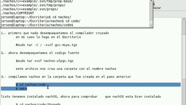 Instalacion de nachos en linux смотреть онлайн