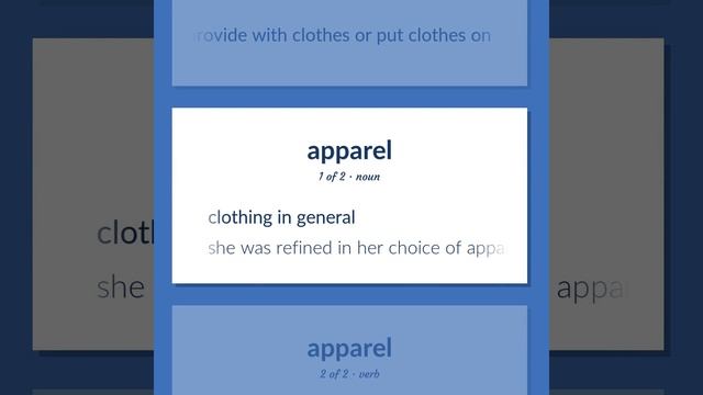 Coat - 161 English Vocabulary Flashcards смотреть онлайн