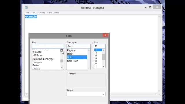 Load new fonts on your Windows 7 and/or 8 desktop смотреть онлайн