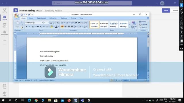 HOW TO START AN MEETING ON TEAMS смотреть онлайн