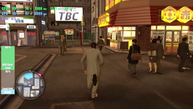 Yakuza Kiwami RX 5700 XT Powercolor Red Dragon Benchmark Ryzen 2600 2160p 4k смотреть онлайн