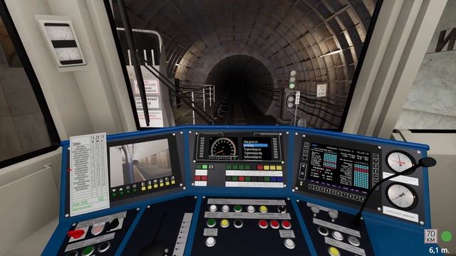 METRO SIMULATOR 2 - LINE BELYAEVO- MEDVEDKOVO- смотреть онлайн