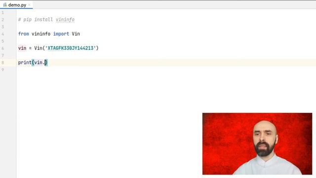 HDIPy #5 How do I get information from Vehicle Identification Number (VIN) in Python? смотреть онлайн