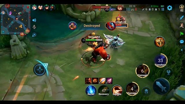 HOK : ZHANG FEI BEAST || Over Power Support || HONOR OF KING GAMEPLAY смотреть онлайн