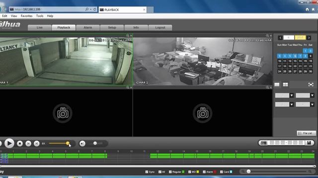 dahua dvr and nvr playback & download Footage, recording смотреть онлайн