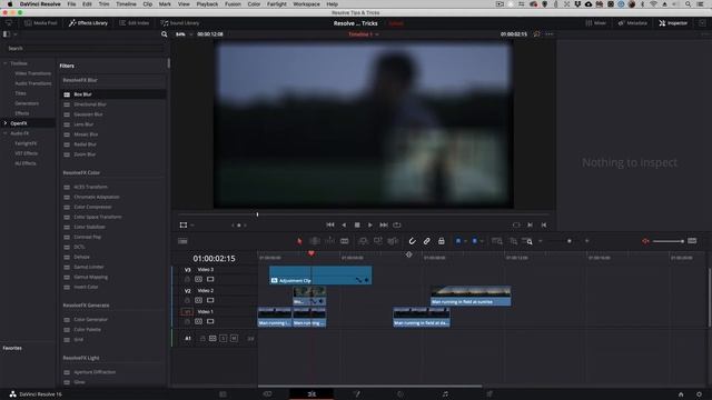 QuickTip DaVinci Resolve: Create Adjustment Layers