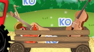 Хто в причепі Тракторця - Розвиваючі пісні та мультики - @savkonazar