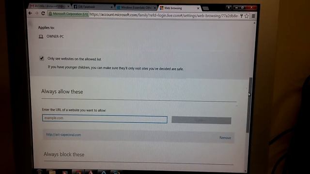 Blocking Websites with Windows Family Filters смотреть онлайн
