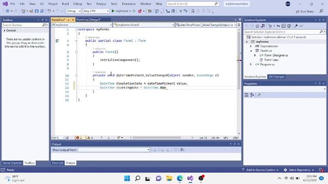 datetimepicker in c# смотреть онлайн
