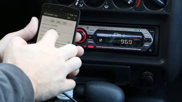 Using the HackRF on an Android Device