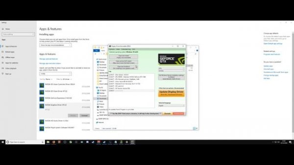 NVIDIA driver Fix through Control Panel, Windows 10 solution