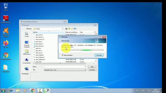 Como colocar CURSORES PERSONALIZADOS no seu COMPUTADOR! смотреть онлайн