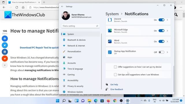 How to manage Notifications in Windows 11 смотреть онлайн
